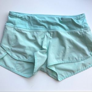 Lululemon speed shorts